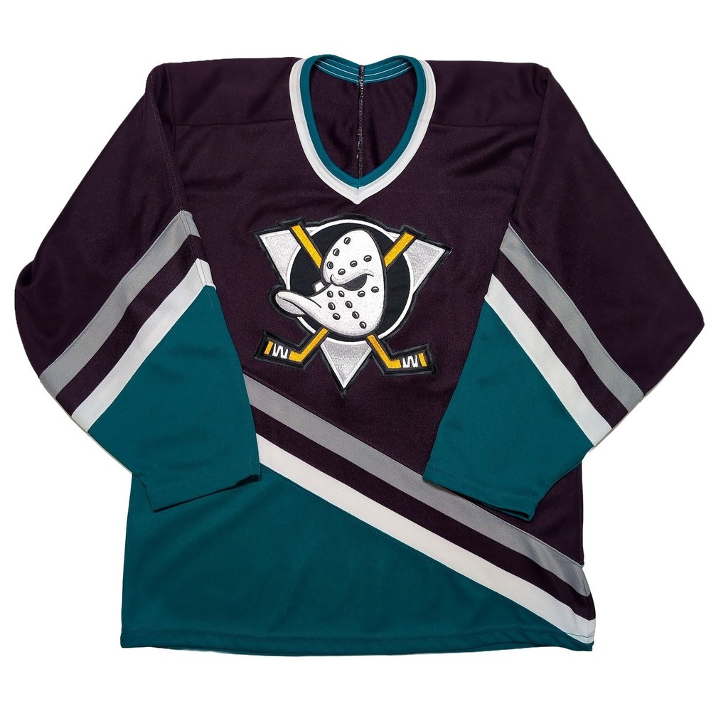 Vintage CCM Anaheim Mighty Ducks NHL Hockey Jersey Men's Medium M